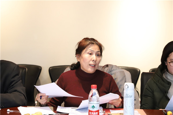 项目财务负责人金欣发言 项目财务负责人金欣发言